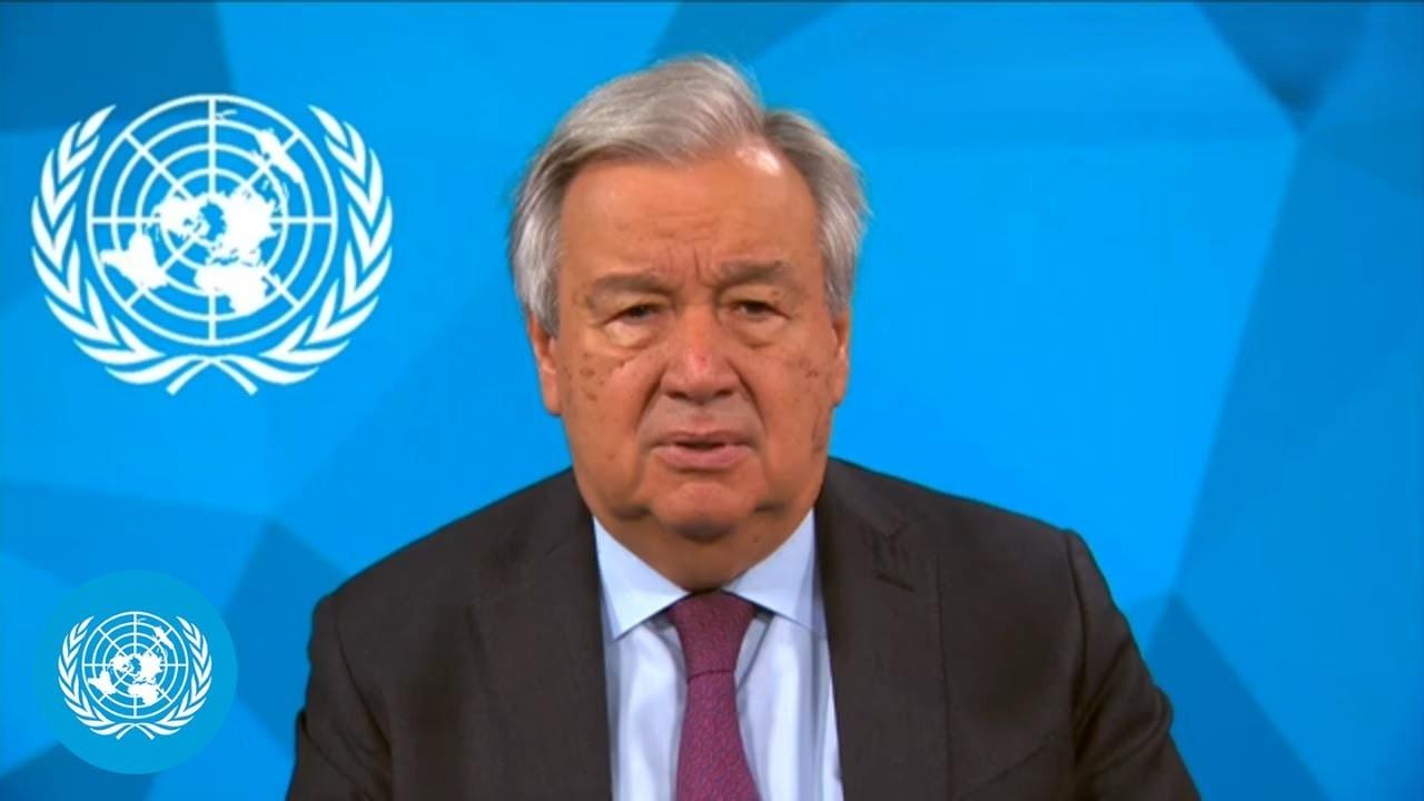 Video message by António Guterres, Secretary-General of the United Nations, on Paternity and Child Support to Children Born Out of Sexual Exploitation and Abuse.