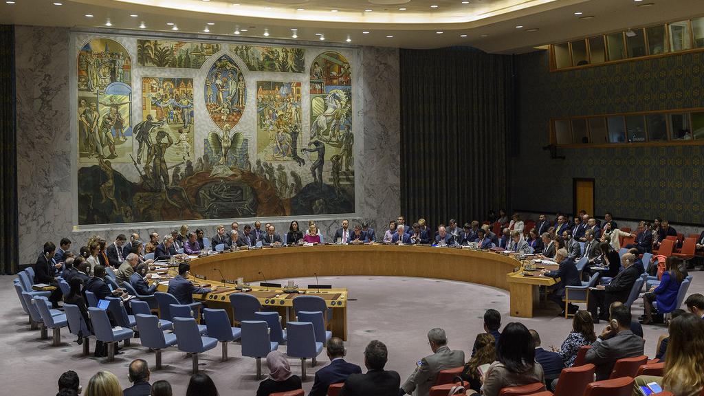 La salle du Conseil de sécurité de l'ONU. Photo d'archives ONU/Loey Felipe