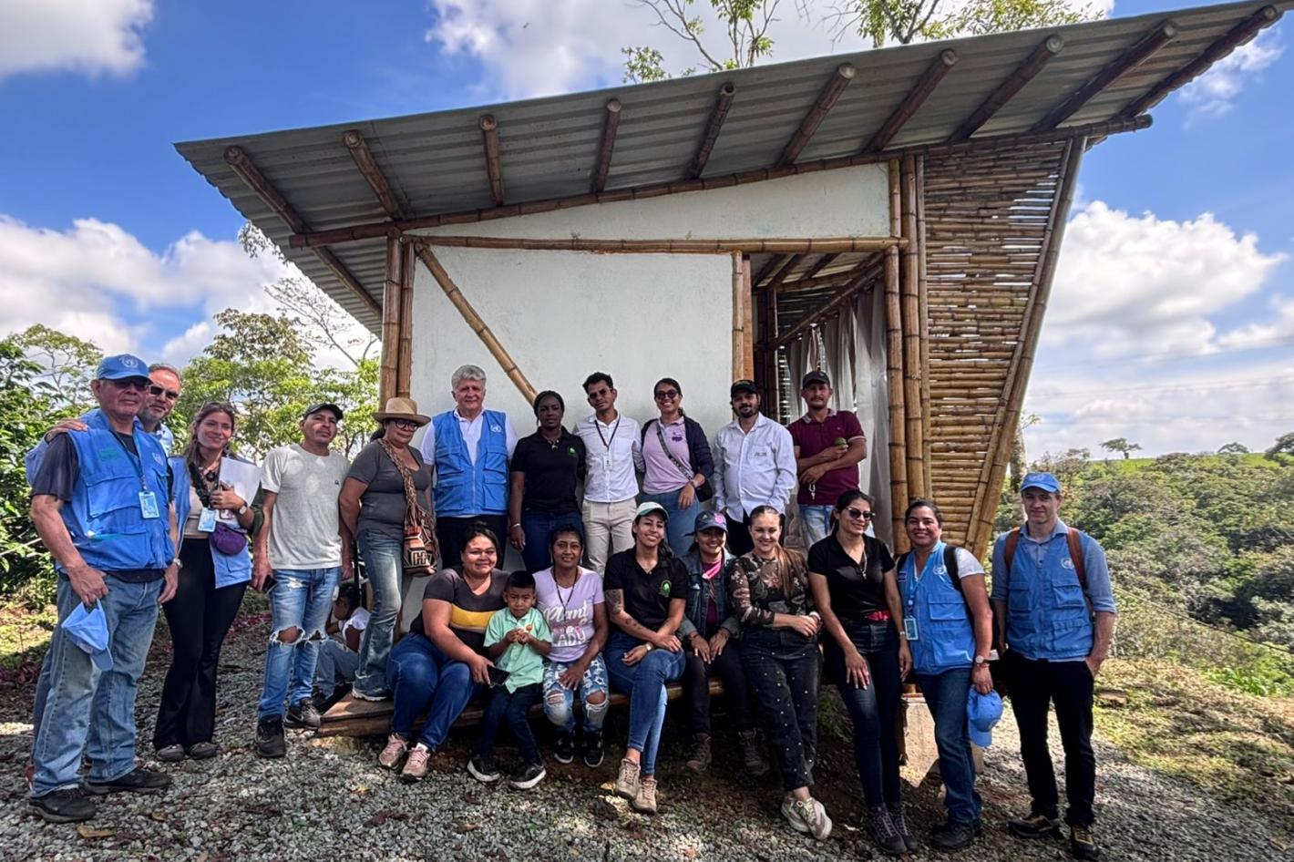 SRSG Jenča en Timbío, Cauca