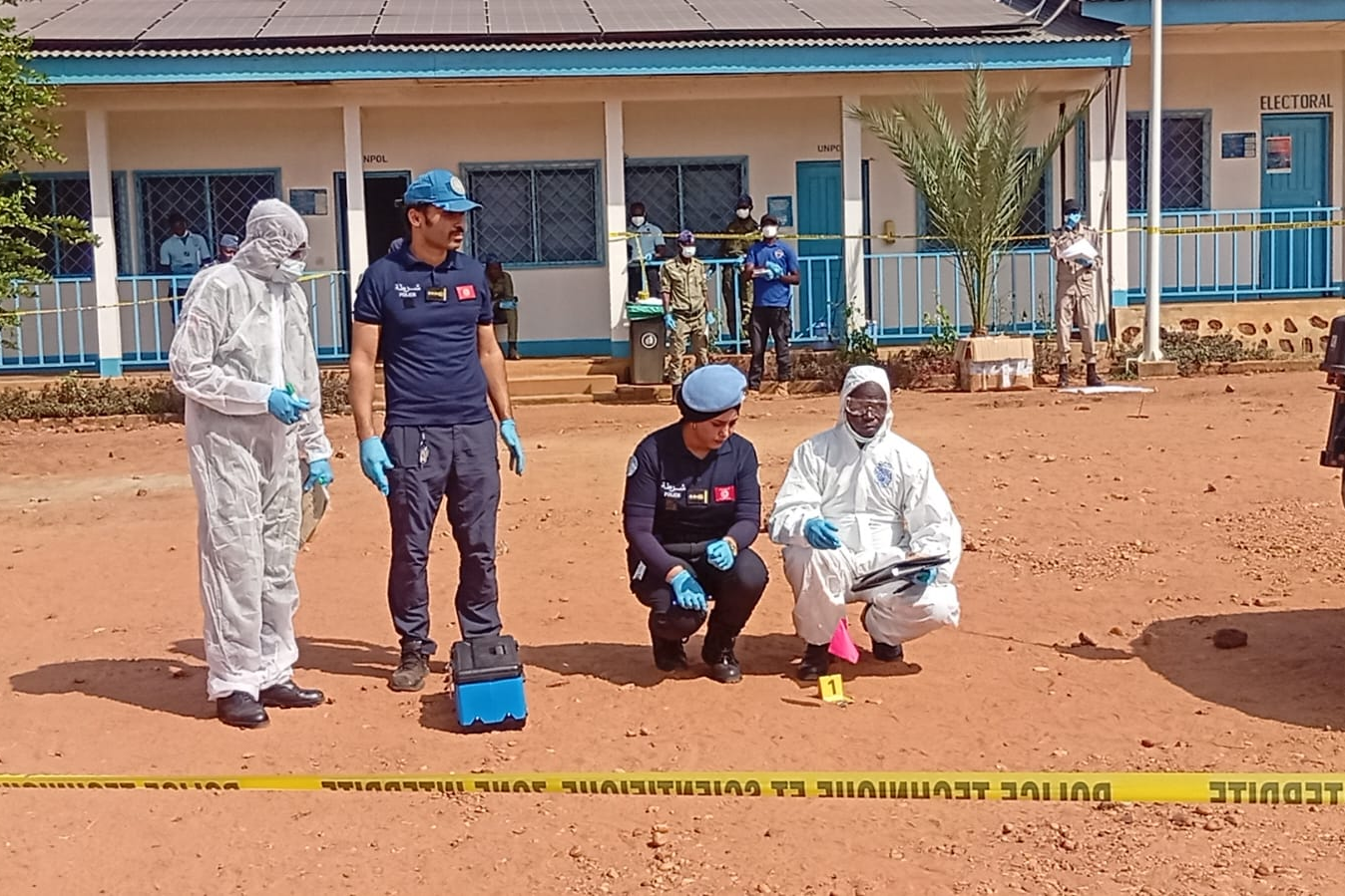 gestion des scènes de crime post-explosion 1