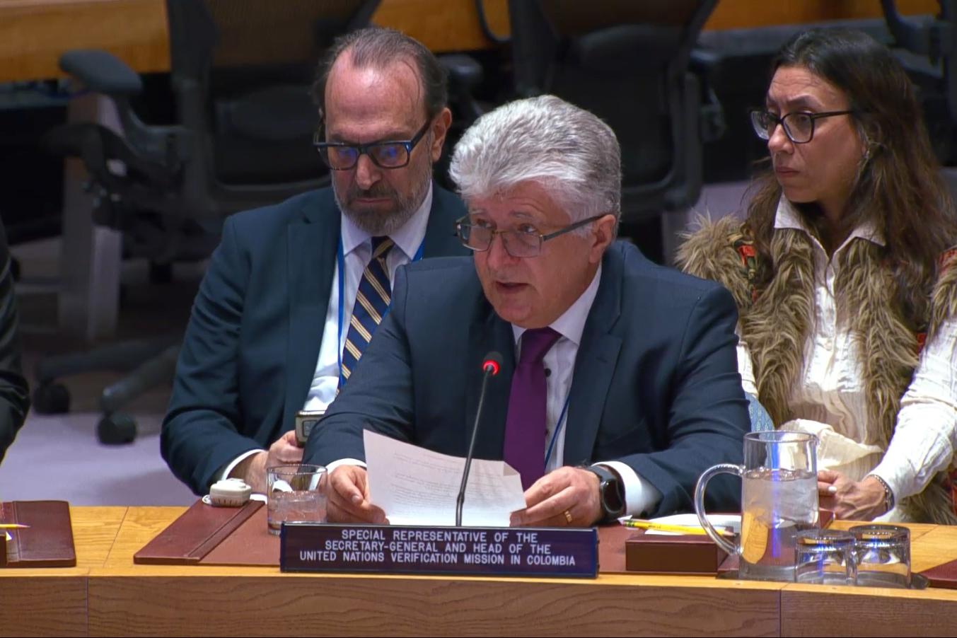 SRSG Jenča en Consejo de Seguridad ONU