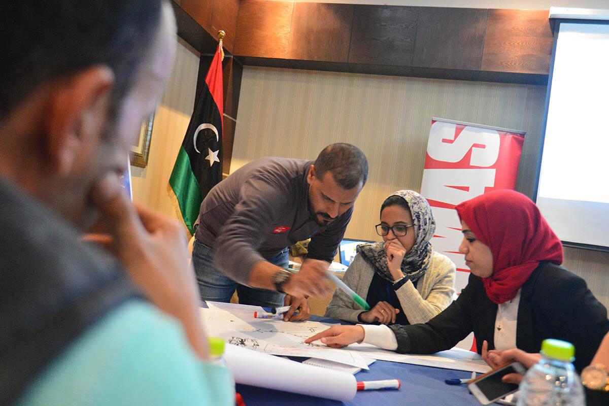 UNMAS and partners gathered in Tripoli to discuss victim assistance needs and plan strategic response.