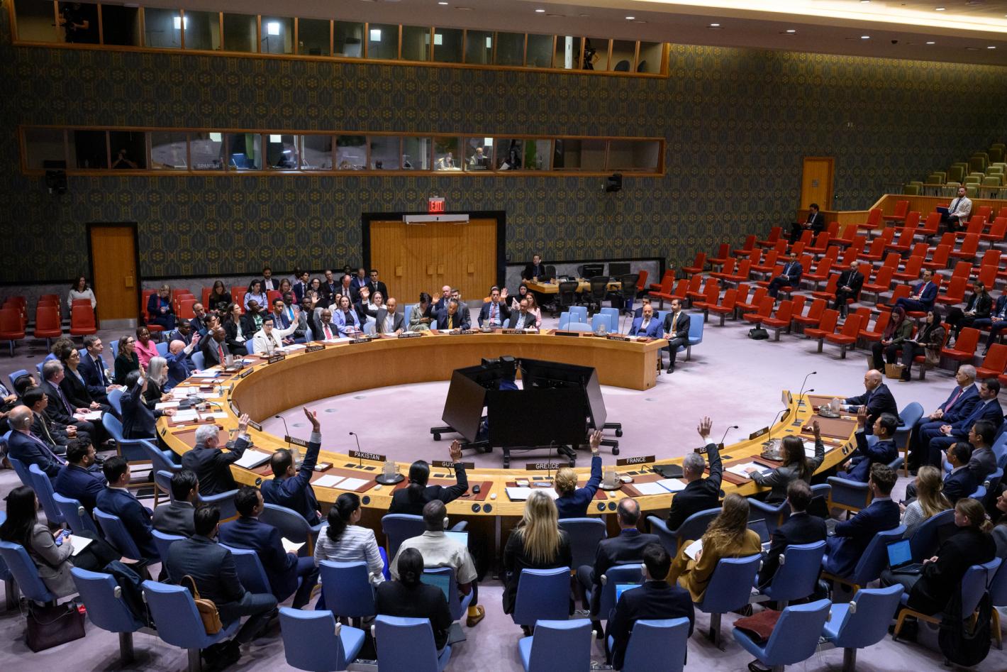 A view of the Security Council