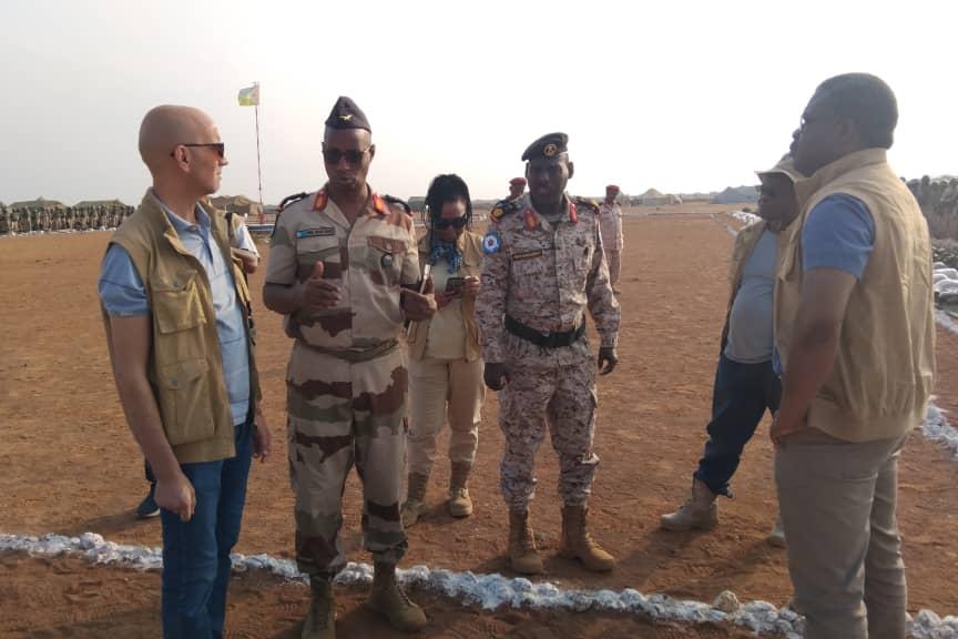 UNOAU participates in pre-deployment verification of Djiboutian contingent for AUSSOM
