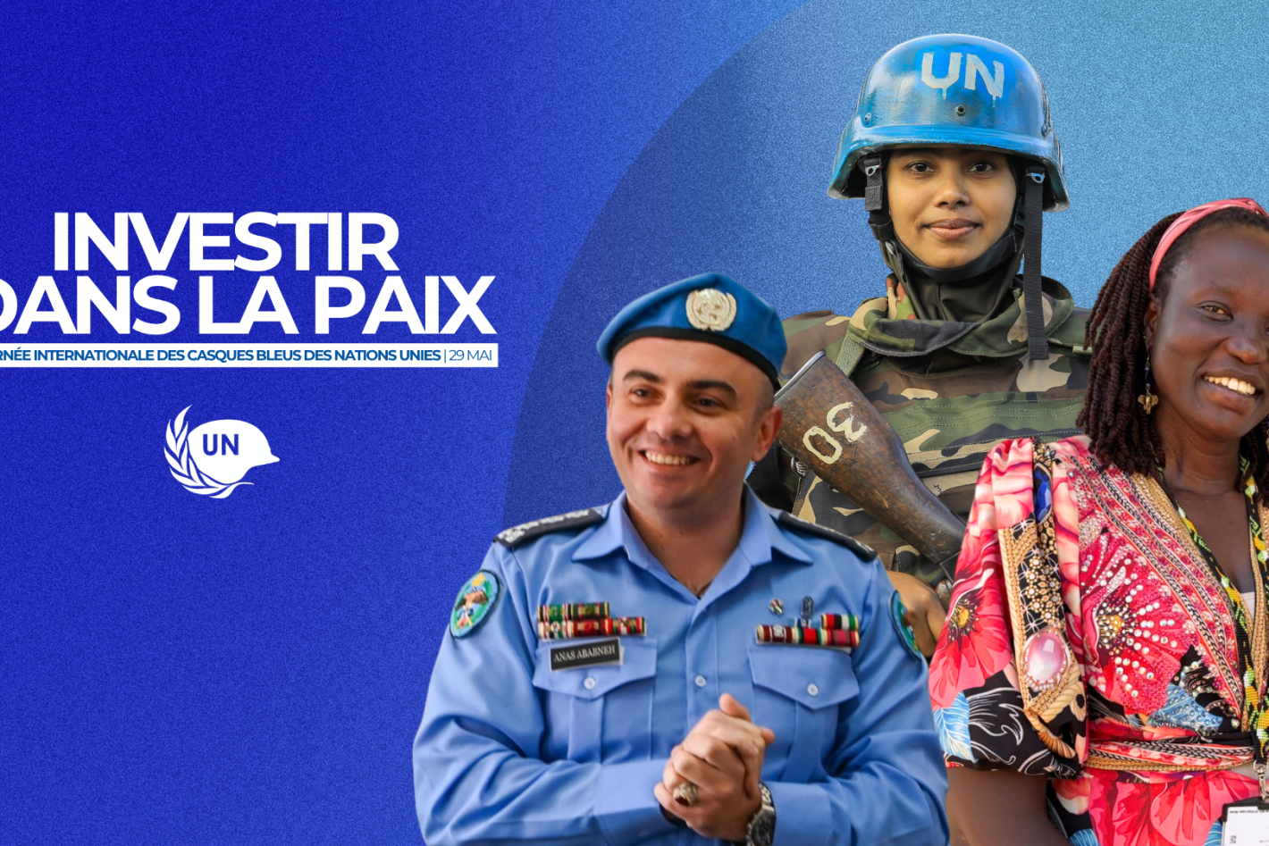 investir dans la paix banière