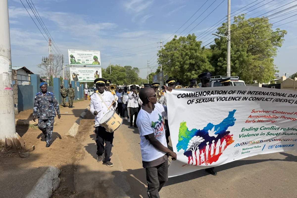 UN Peacekeeping UNMISS South Sudan Elimination of conflict-related sexual violence 