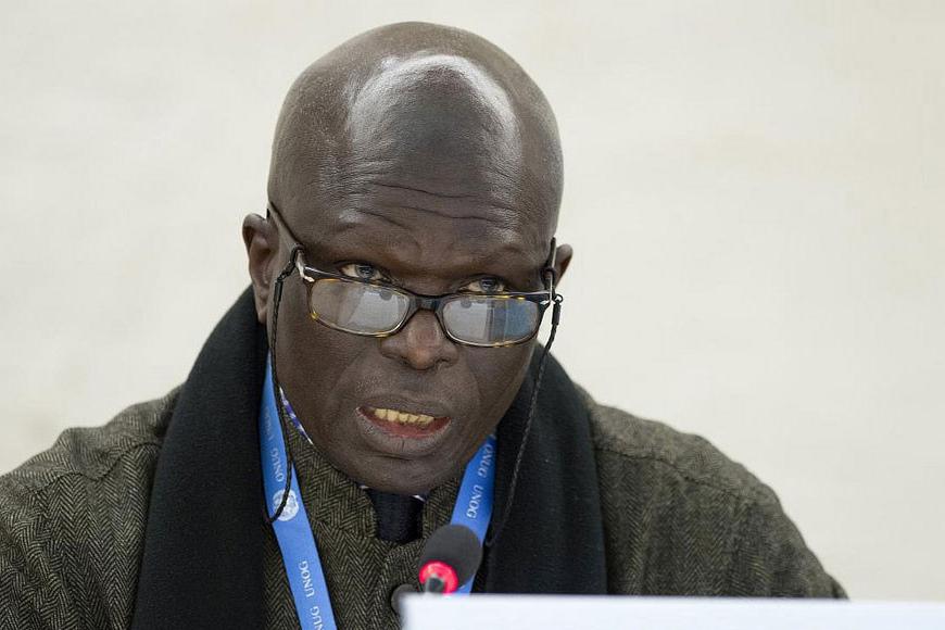 Doudou Diène, Président de la Commission d'enquête de l'ONU sur le Burundi. ONU/Jean Marc Ferre
