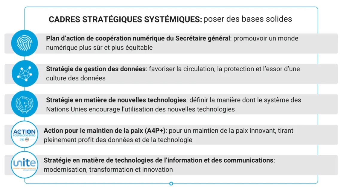 Cadres stratégiques systémiques